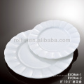 Spezielle runde weiße Felge Porzellanplatte